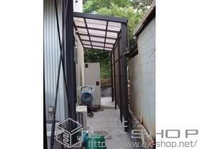 のストックヤード フリーヤード　オープンタイプ 積雪〜20cm対応 施工例