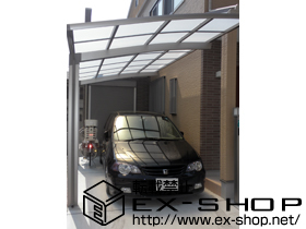 のカーポート カーブポートシグマIII 積雪〜20cm対応 施工例