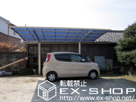 のカーポート プレシオスポート 積雪〜20ｃｍ対応 施工例