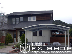 のカーポート レイナツインポートZ 積雪〜20cm対応 施工例