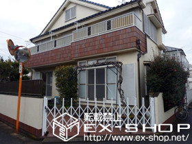 のカーゲート トリップゲート PB型 ノンレール 片開き 38S 施工例