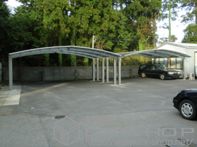 のカーポート レイナトリプルポート 積雪〜20cm対応 施工例