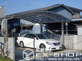 のカーポート レイナツインポートZ 積雪〜20cm対応 施工例
