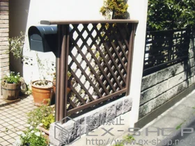 LIXIL ���N�V��(TOEX)�̃t�F���X ���̖�III�p�f�b�L�t�F���X �t���b�g���`�X�p�l���i���ڃ^�C�v�j �������d�l �{�H��