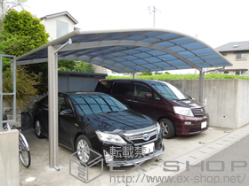 のカーポート レイナツインポート 積雪〜20cm対応 施工例