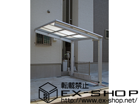 のサイクルポート・駐輪場 カムフィNex F 積雪〜20cm対応 施工例