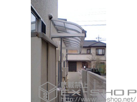 のバルコニー・ベランダ屋根 ヴェクターテラス R型 ルーフタイプ 連棟 積雪〜20cm対応 施工例