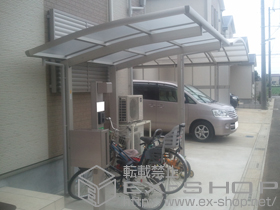 のサイクルポート・駐輪場 レイナポート ミニ 積雪〜20cm対応 施工例