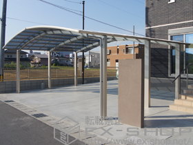 のカーポート レイナトリプルポート 積雪〜20cm対応 施工例