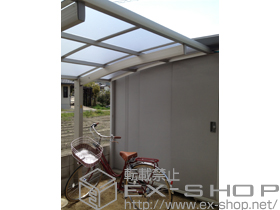 のサイクルポート・駐輪場 レイナポート ミニ 積雪〜20?対応 施工例