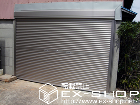 のガレージシャッター ガレージシャッター クワトロ 手動式 外部付単窓 施工例