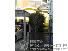 のバルコニー・ベランダ屋根 ライザーテラスII R型 ルーフタイプ 単体 積雪〜20cm対応 施工例