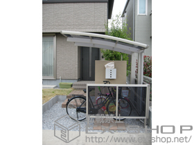 のサイクルポート・駐輪場 レイナポート ミニ　積雪〜20cm対応 施工例