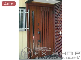 LIXIL ���N�V��(�g�X�e��)�̌��փh�A ���V�F���g K4�d�l H22�{��700�^R?�J�U�X�V�X�e�� �{�H��