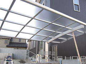 のカーポート レイナポート 積雪〜20cm対応 施工例