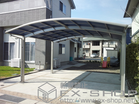 のカーポート プレシオスポート ワイド 積雪〜20cm対応 施工例