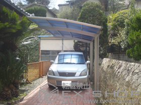 のカーポート プレシオスポート 積雪〜20cm対応 施工例