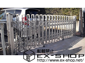 のカーゲート レイオス3型(ペットガード) ノンレール 片開き 37S 施工例