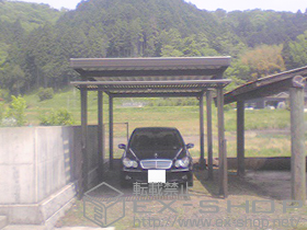 のカーポート テリオスポート? 積雪対応〜50? 施工例