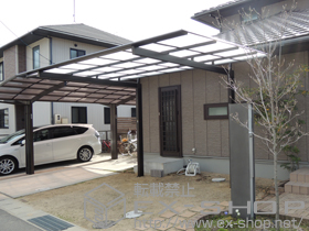 のカーポート マイリッシュ 前下がり 積雪〜20cm対応 施工例