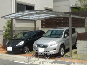 のカーポート カーブポートシグマIII ワイド 積雪〜30cm対応 施工例