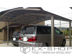 のカーポート プレシオスポート ワイド 積雪〜20ｃｍ対応 施工例