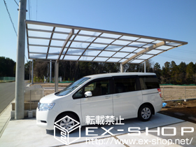 のカーポート カーブポートシグマIII  積雪〜20cm対応 施工例