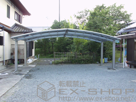 のカーポート レイナトリプルポート 積雪〜20ｃｍ対応 施工例