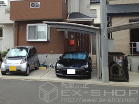 のカーポート プレシオスポート 積雪〜20cm対応 施工例