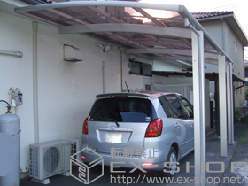 のカーポート レイナポート 延長 積雪〜20cm対応 施工例