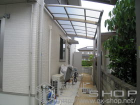 のサイクルポート・駐輪場 カーブポートシグマIII ミニ 積雪〜30cm対応 施工例