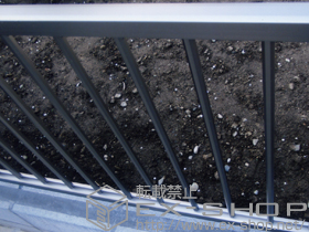 のフェンス・柵 ハイサモア フリーポールタイプ 施工例