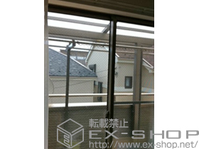 のバルコニー・ベランダ屋根 ライザーテラスII F型 屋根タイプ 単体 積雪〜20cm対応 施工例