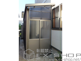 のテラス屋根 ナーラテラス 積雪対応〜50?（三方囲い） 施工例