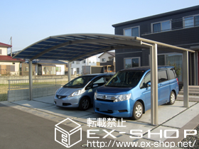 のカーポート レイナトリプルポート 積雪〜20cm対応 施工例