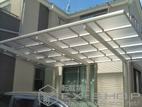 のカーポート エフルージュ 積雪〜20cm対応 施工例