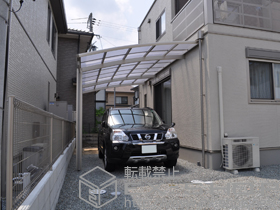 のカーポート レイナベーカポート 延長 積雪〜20cm対応 施工例