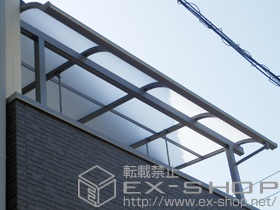 のテラス屋根 ライザーテラスII R型 テラスタイプ 積雪〜20cm対応 施工例