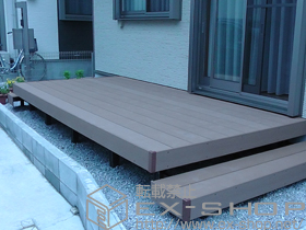 のウッドデッキ リコステージII 単体 施工例