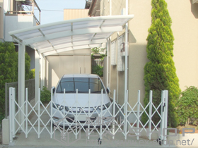 のカーポート レイナポート 延長 積雪〜20cm対応 施工例