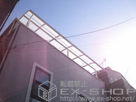 のテラス屋根 ライザ−テラス?R型 積雪対応〜20? 施工例