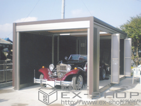 のカーポート スタイルコート 右勝手 34-60タイプ 換気扇対応 積雪〜50cm対応 施工例