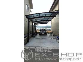 のカーポート レイナポート 縦連棟 積雪〜20cm対応 施工例