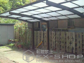 のカーポート レイナポート ハーフ 積雪対応〜20? 施工例