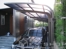 のカーポート テールポートシグマIII 縦連棟 積雪〜30cm対応 施工例