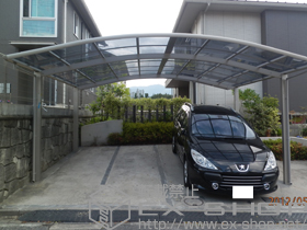 のカーポート レイナツインポート　積雪〜20cm対応 施工例