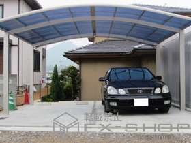 のカーポート レイナツインポート 積雪〜20cm対応 施工例