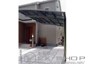 のカーポート カーブポートシグマIII 積雪〜30cm対応 施工例