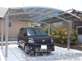 のカーポート レイナツインポート 積雪〜20cm対応 施工例