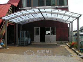 のカーポート リベルポートシグマIII 延長 積雪〜30cm対応 施工例